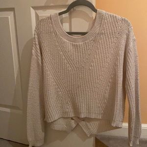 Express White Sweater